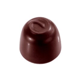 Schokoladenform  • Halbkugel  • rund | 32 Mulden | Muldenmaß Ø 28 x 22 mm  L 275 mm  B 175 mm Produktbild