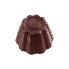 Schokoladenform  • Törtchen | 32 Mulden | Muldenmaß Ø 26 x 17 mm  L 275 mm  B 175 mm Produktbild