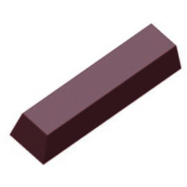Schokoladenform  • rechteckig | 16 Mulden | Muldenmaß 48 x 12 x H 9 mm  L 275 mm  B 135 mm Produktbild
