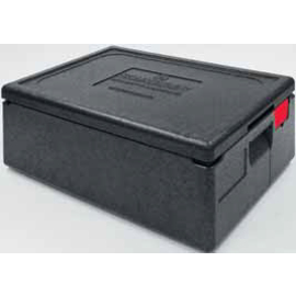 Speisentransportbehälter TOP-BOX EPP schwarz 21 ltr | 600 mm x 400 mm H 180 mm Produktbild