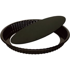 Quiche-Form schwarz 1,8 ltr Ø 300 mm  H 30 mm Produktbild