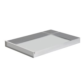 Schnittkuchenblech Aluminium 1,5 mm  L 580 mm  B 200 mm  H 50 mm Produktbild