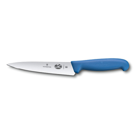 Tranchiermesser FIBROX blau | Klingenlänge 15 cm | glatter Schliff Produktbild