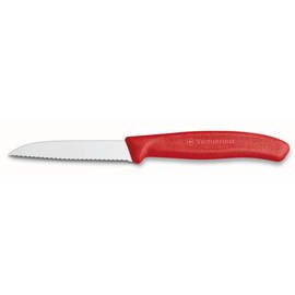 Gemüsemesser SWISS CLASSIC Wellenschliff | rot | Klingenlänge 8 cm Produktbild