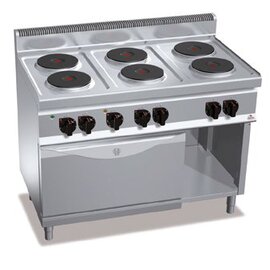 Elektroherd E7P6+FE Gastronorm 400 Volt 23,1 kW | Backofen | Unterbau halboffen Produktbild