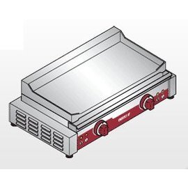 Elektro-Griddleplattel, PDT/L, Serie "snack CLASSIC", Doppel-Grillplatte aus Gusseisen, glatt Produktbild