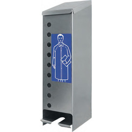 Mantelspender MS zur Wandbefestigung passend für 20 Einwegmäntel 135 mm x 200 mm H 550 mm Produktbild