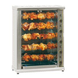 Hähnchengrill RBG 200 | 940 mm  x 450 mm  H 1250 mm | 5 Spieße Produktbild