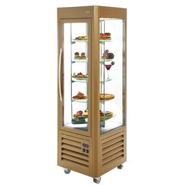 Panorama-Tiefkühlvitrine RDN 60 T goldfarben 360 ltr 230 Volt | 4 Borde Produktbild