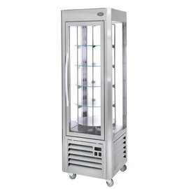 Panorama Kühlvitrine RD 60 T dunkelgrau 360 ltr 230 Volt | 5 Borde Produktbild