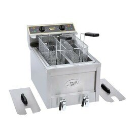 Friteuse RFE 8 D | 2 Becken 2 Körbe 16 ltr | 2 x 230 Volt 2 x 3 kW Produktbild