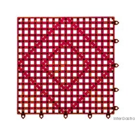 RESTPOSTEN | Barmatte Versa-Mat® Kunststoff rot 305 mm x 305 mm Produktbild