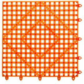 Barmatte Versa-Mat® Kunststoff orange 305 mm x 305 mm Produktbild