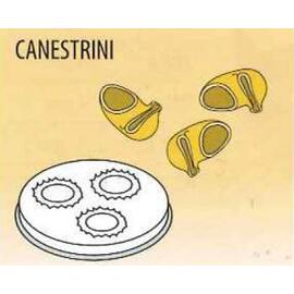 MPF 2,5/4 -Canestrini Matritze für Nudelform CANESTRINI- Einsatz für Nudelmaschine MPF 2,5 oder MPF 4 aus Messing-Kupferlegierung Produktbild