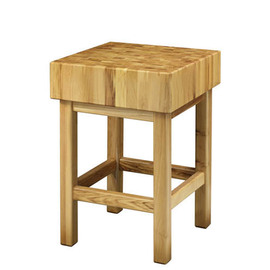 Hackblock Akazie | 400 x 400 mm H 900 mm | Brettstärke 170 mm Produktbild