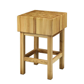 Hackblock Akazie | 400 x 400 mm H 900 mm | Brettstärke 250 mm Produktbild