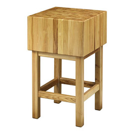 Hackblock Akazie | 500 x 500 mm H 900 mm | Brettstärke 350 mm Produktbild