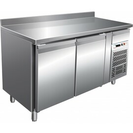 Kühltisch GN 1/1 GN2200TN 350 Watt 282 ltr | Aufkantung | 2 Volltüren | 1 Schublade Produktbild