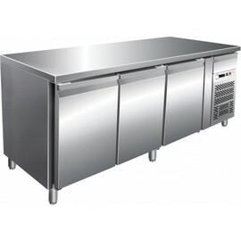 Tiefkühltisch GN3100BT | Umluftkühlung | 3 Volltüren Produktbild