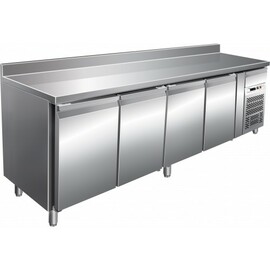 Tiefkühltisch GN4200BT | 553 ltr | 4 Volltüren | 1 Schublade | Aufkantung Produktbild
