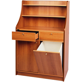 Serviceschrank 950 mm  x 490 mm  H 1440 mm mit 2 Schubladen mit 2 Flügeltüren Produktbild