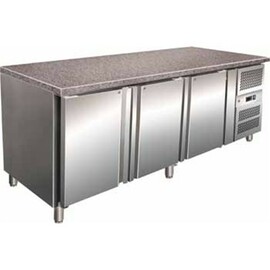 Bäckereikühltisch PA 2000 TN GR7 350 Watt 613 ltr  | 3 Volltüren  | 1 Schublade Produktbild