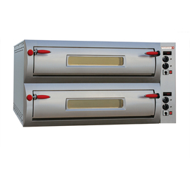 Pizzaofen MS8  • 2 x 4 Pizzen Ø 30/34 cm  • mechanische Steuerung  • 400 Volt Produktbild