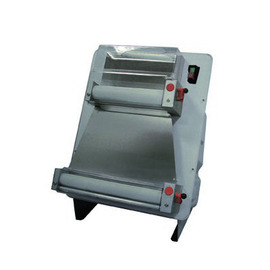 Teigausrollmaschine RM42T, mit 2 Paar Parallelrollen und elektrischem Fußpedal, für Teige mit Gewicht von 210 - 600 gr., Ø Pizza 26 - 40 cm, mit Kunststoff-Rollen Produktbild