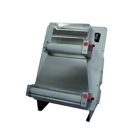 Teigausrollmaschine RM42TAE, mit 2 Paar Parallelrollen, kein Fußpedal, feste, kleine Waage, 220V-Steuerung, für Teige mit Gewicht von 210 - 600 gr., Ø Pizza 26 - 40 cm, mit Edelstahl-Rollen Produktbild