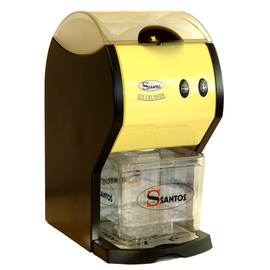Eis-Crusher 53 Tischgerät Kunststoff Edelstahl gelb | 130 Watt 230 Volt | 1,2 kg/30s Produktbild