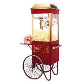 Popcornmaschine G8-AT Glas Metall 230 Volt 1736 Watt  L 589 mm  B 589 mm  H 1031 mm Produktbild