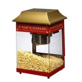 Popcornmaschine J4R Edelstahl Aluminium Kunststoff 230 Volt 1130 Watt  L 400 mm  B 380 mm  H 600 mm Produktbild