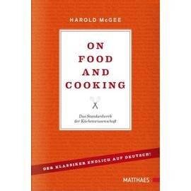 On Food and Cooking  • Verlag Matthaes  | Seitenanzahl 1008 Produktbild