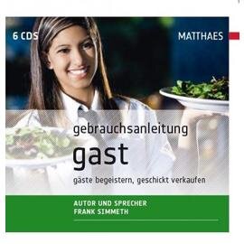 Gebrauchsanleitung Gast  • Verlag Matthaes | 6 CDs Produktbild