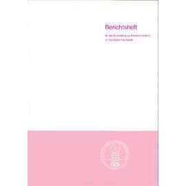 Berichtsheft Konditorei  • Verlag Matthaes  | Seitenanzahl 120 Produktbild
