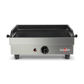 Griddleplatte Gas Gusseisen Grillfläche Maße 408 x 409 mm | 1 Heizzone 3 kW Produktbild