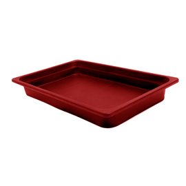 Gastronorm-Schale Silikon rot GN 1/1 x 65 mm Produktbild