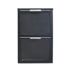 Barkühlschrank FLEXBAR X/3DA41-XHC/MU anthrazit 2 Schubladen Produktbild