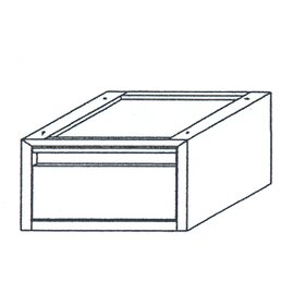 Unterbau-Schublade | 420 mm  x 590 mm  H 250 mm Produktbild