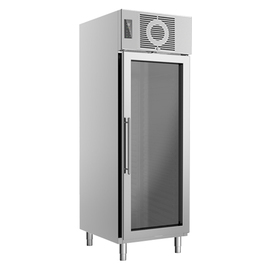 Edelstahlglastürkühlschrank KU 721 G | 660 ltr | Umluftkühlung Produktbild