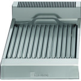 1203.9029 Grillplatte, gerillt, 380 x 670 mm, für Gasmodelle Tiefe 900 Produktbild