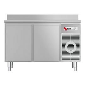 Kühltisch GN 1/1 KTF 2220 M 220 Watt | Aufkantung | 2 Volltüren Produktbild
