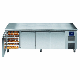Bäckereikühltisch PREMIUMLINE BKTF 4000 M mit Maschine 520 ltr | 4 Volltüren Produktbild