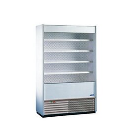 Kühlregal Enny 15 weiß 230 Volt | 4 Böden|1 Nachtrollo Produktbild