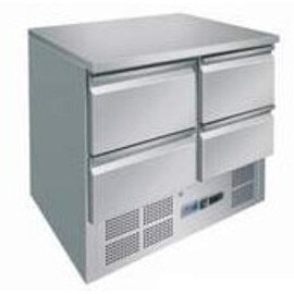 Kühltisch Gastronorm KTM 204 Umluftkühlung 155 Watt 256 ltr | 4 Schubladen Produktbild