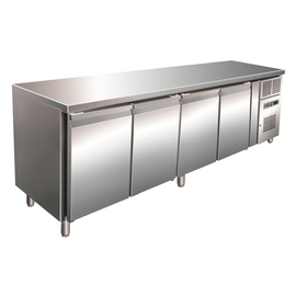 Kühltisch Gastronorm KT 410 Umluftkühlung 350 Watt 616 ltr | 4 Volltüren Produktbild