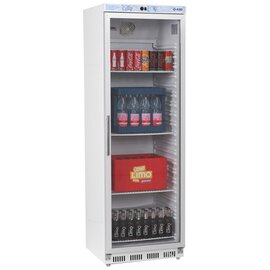 Glastürkühlschrank KBS 402 GU weiß 400 ltr | Umluftkühlung | Türanschlag rechts Produktbild