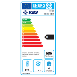 Kühlschrank KBS 402 U CHR | 361 ltr | Volltür Produktbild 1 L