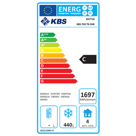 Tiefkühlschrank KBS 702 TKU CHR | 522 ltr | Volltür | Türanschlag wechselbar Produktbild 1 S