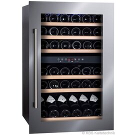 Einbau-Weinkühlschrank VINO 142 | Glastür | Umluftkühlung | 6 Holzroste Produktbild